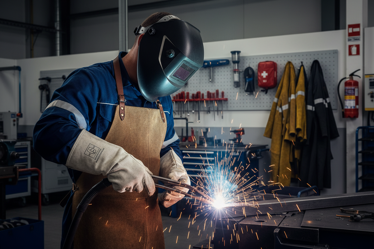 Verbrennungen am Arbeitsplatz: Hitzeschutz rettet vor schweren Verletzungen
