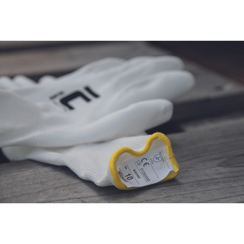 PU Gloves White Painter Plasterer