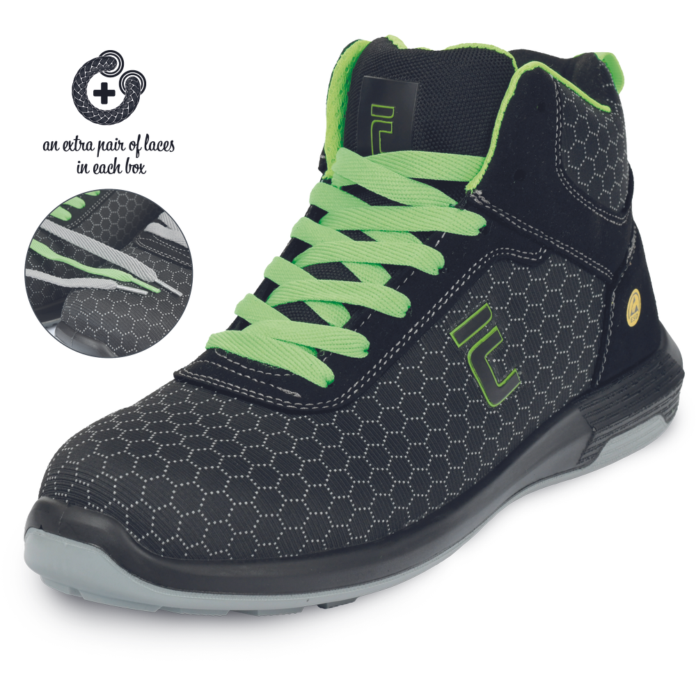 Sicherheitsschuhe UTTENDORF MF ESD S3S SR Knöchel anthrazit