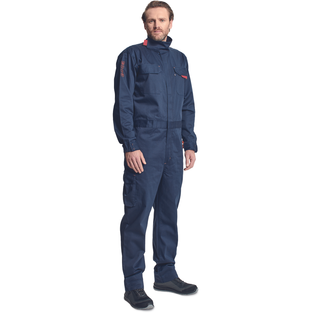 Multinorm Antistatic Work Overall TECH PM Marine Blue