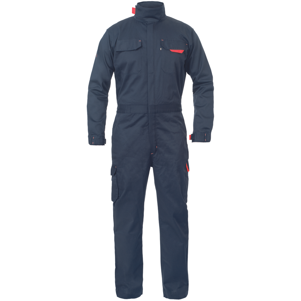 Multinorm Antistatische Arbeitsoverall TECH PM Marine Blau