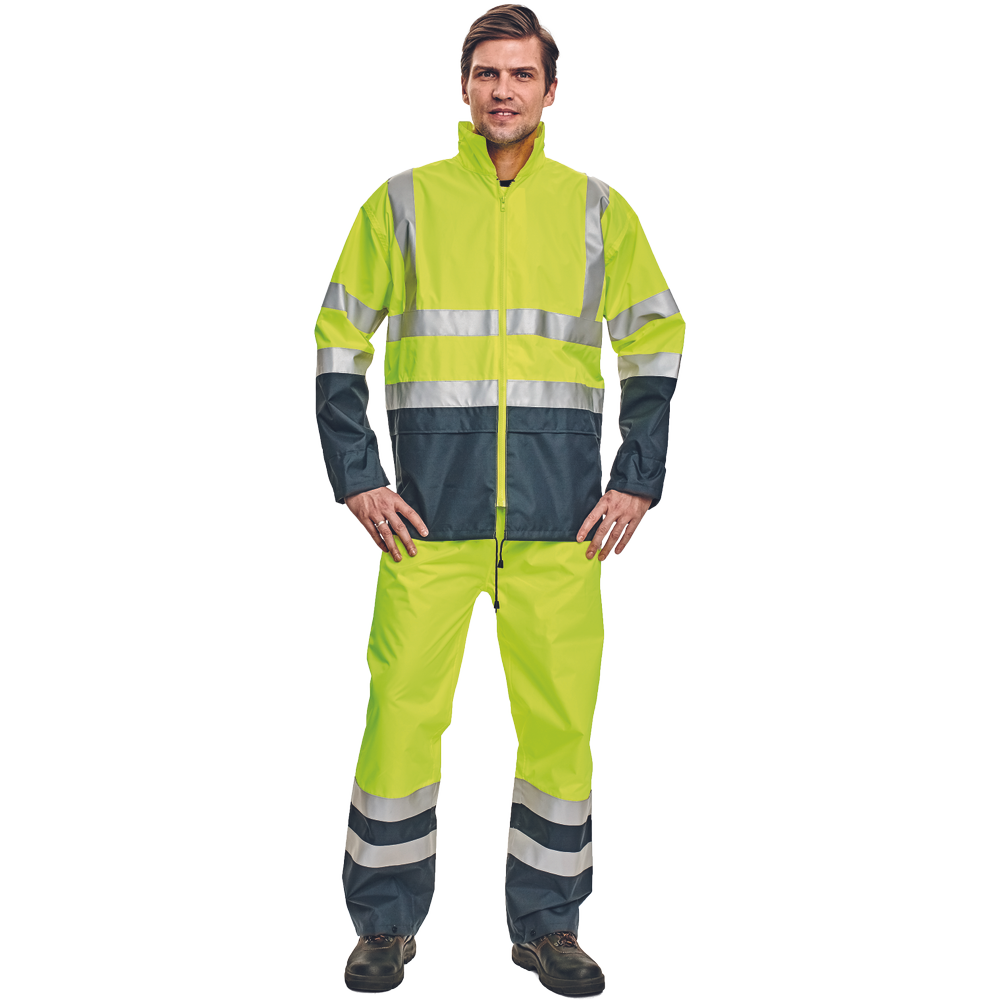 K-PSA REGENSCHUTZ SET / WARNSCHUTZ ( JACKE & HOSE )
