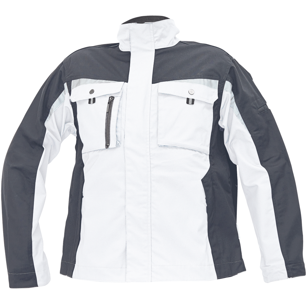 k-PSA ALLYN Jacke Weiss/ Grau Maler Gipser
