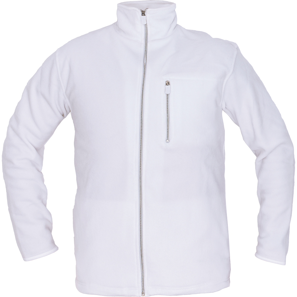 KARELA fleece Jacke Weiss