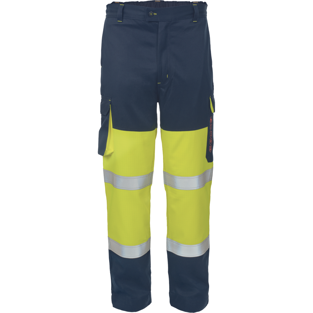 TAP PM HV Hose gelb/navy Warnschutz + MULTONORM Kleidung