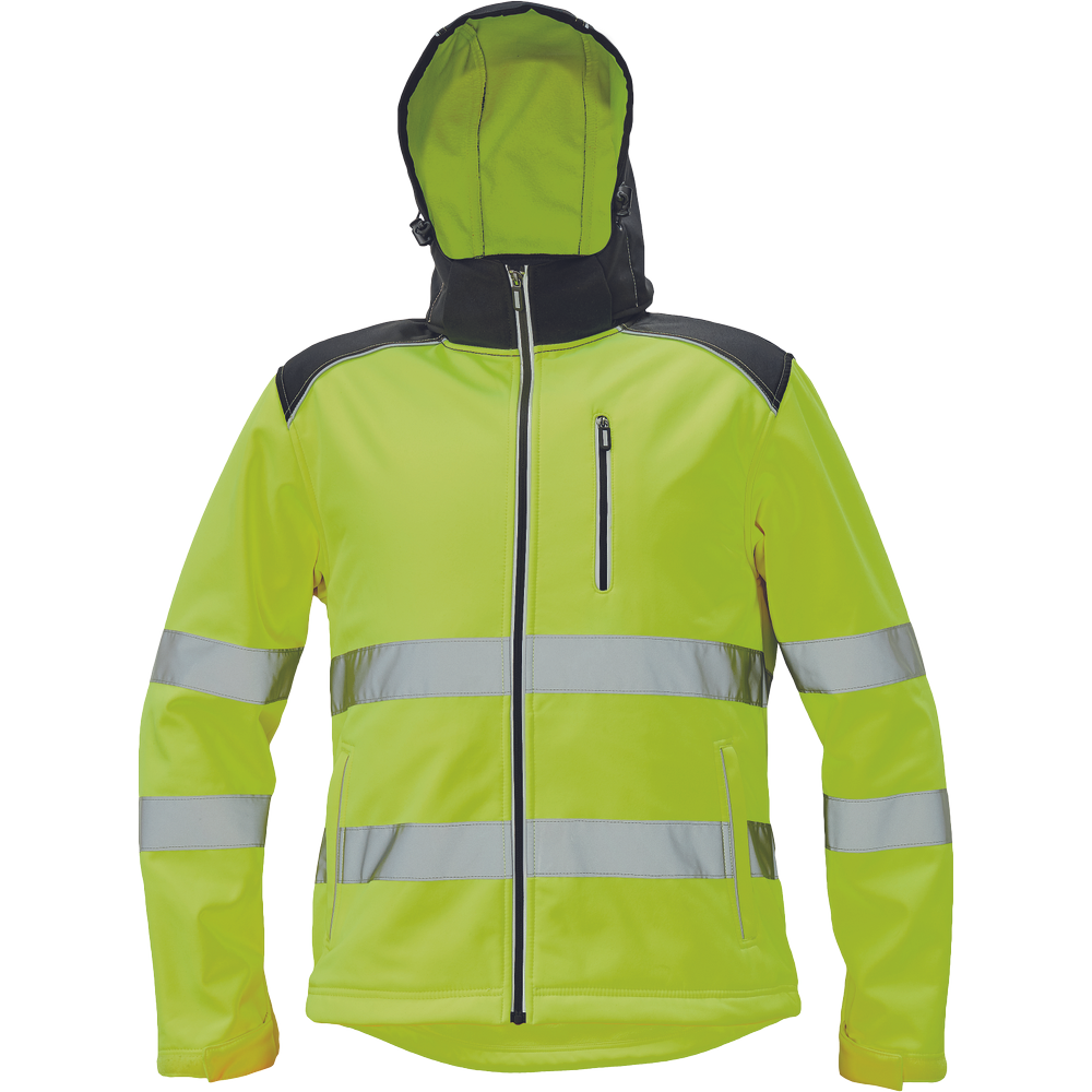 KPSA KNOXFIELD HV high visibility softshell jacket