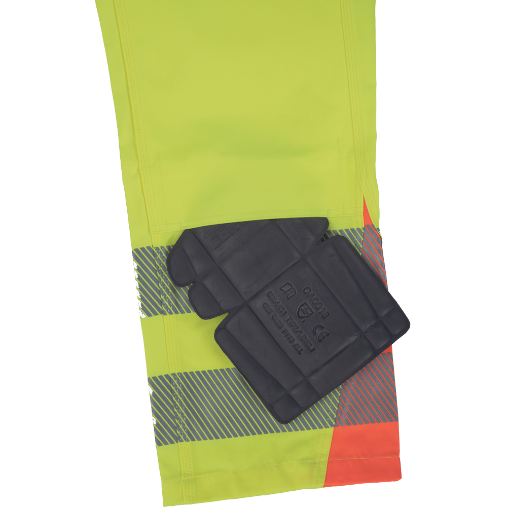 K-PSA Warnschutz Hose LATTON trousers Leuchtgelb/ Orange EN ISO 20471 (Class: 2)