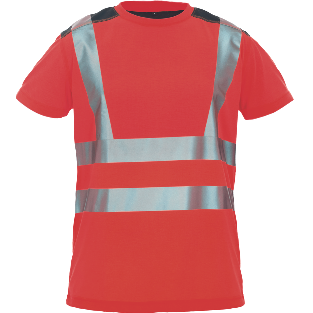 KNOXFIELD HVPS T-Shirt ROT  Warnschutz Class 2